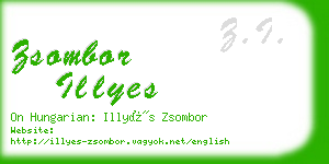 zsombor illyes business card